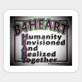 B4HEART Sticker